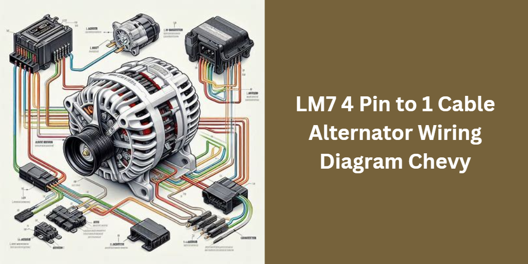 LM7 4 Pin to 1 Cable Alternator Wiring Diagram Chevy