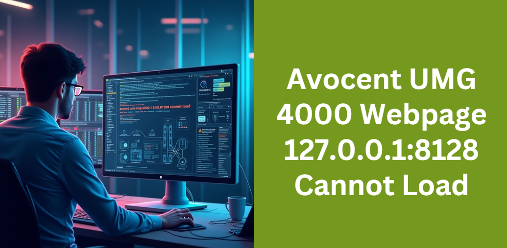 Avocent UMG 4000 Webpage 127.0.0.1:8128 Cannot Load