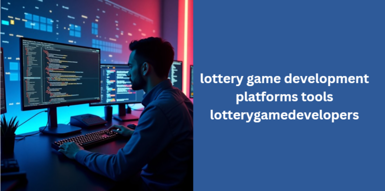 lottery game development platforms tools lotterygamedevelopers