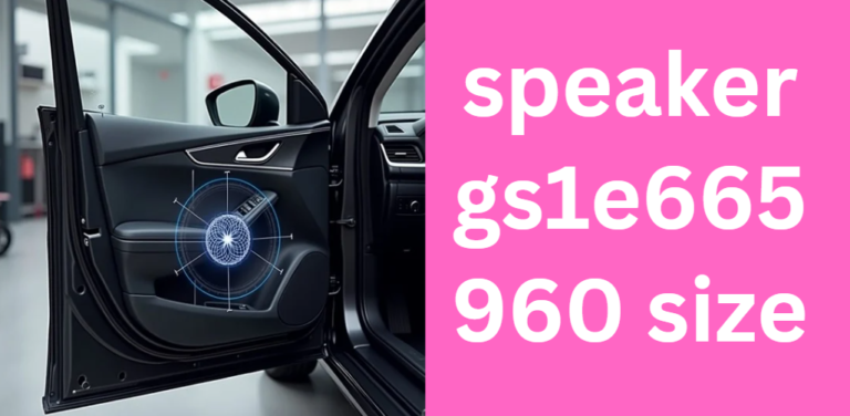 speaker gs1e665 960 size